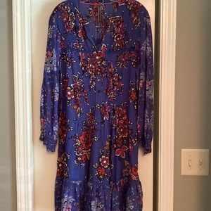 Floral Anthropologie dress